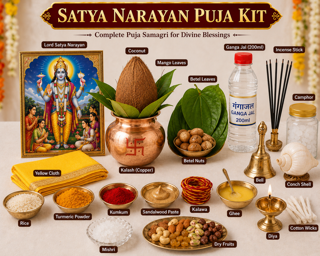 Satya Narayan Puja Samagri Kit