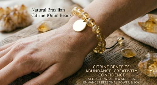 TAL Citrine Bracelet 10mm